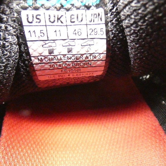 Hoka One One Challenger ATR 3 1014761 Mens US 11.5 Running Shoes Black Sneakers - Picture 9 of 10